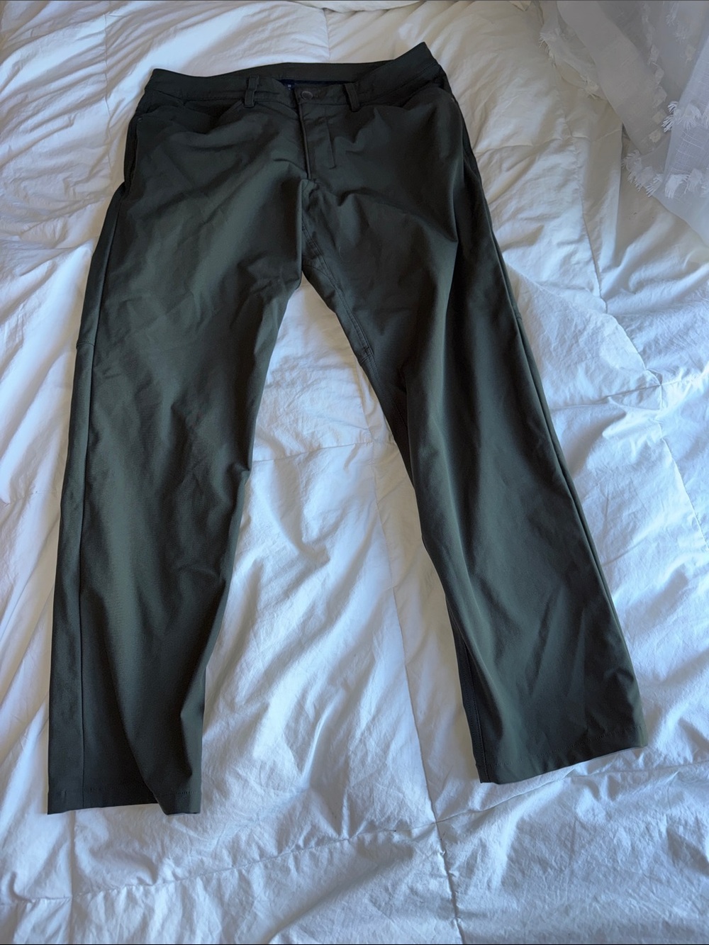 lululemon athletica Olive Chino Pants